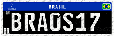 Placa Preta - Veículo Original (com mais de 30 anos de Fabricação)