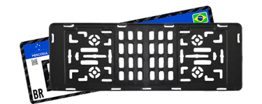 Suporte Placa de Carro