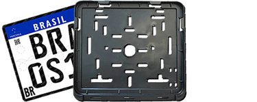 Suporte Placa de Moto