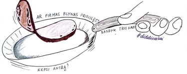 pirmas blynas