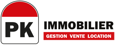 LOGO "PK IMMOBILIER" agence d'dministration de biens à Tahiti et moorea pour particuliers et pros