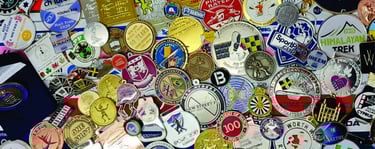 Bespoke Medals, Lapel Pin Badges, Commemorative Coins
