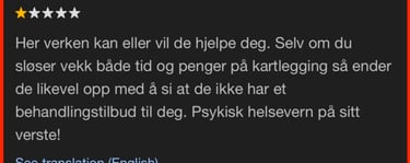 Psykiatrisk avdeling Vinderen, dps,Sidsel Onstad،,Kari Helene Winger,Lene Pribyl,Simona Eskeland,Håkon Kongsrud  