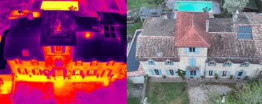 Thermographie drone