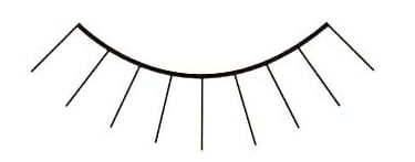 Classic Eyelash Extensions example 
