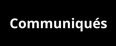 Communiqués