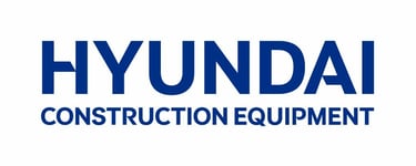 a logo named hyundai construction equipment