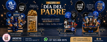 Sorprende a papá con detalles únicos, elegantes y llenos de amor.