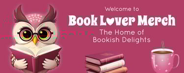 BOOK LOVER MERCH BANNER
