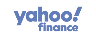 a yahoo logo with the words yahoo finance