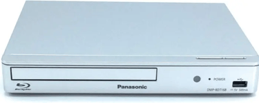Panasonic DMP-BDT168EG Reproductor de Blu-Ray 3D Plata DVD/Blu-Ray player 