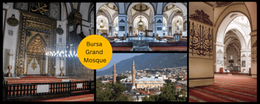Bursa Grand Mosque, Bursa Ulu Cami, Bursa what to see, Bursa travel guide