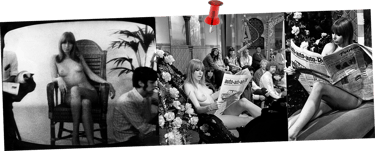 Fotostrip in zwart-wit van Phil Bloom in Hoepla