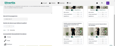Enregistrer la séance en pdf, en vidéo, ou en 3d