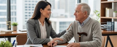 Atendimento jurídico para curatela e interdição de incapaz