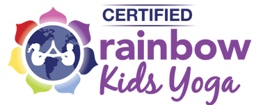Rainbow Kids Yoga Certified badge