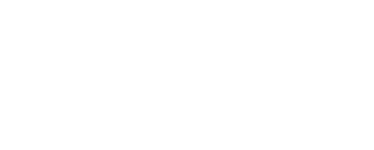 Logotipo de Patitas Coquetas con un dibujo lineal blanco de un perro y un gato sobre un fondo negro.