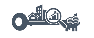 Ikona klucza symbolizująca staranną selekcję i analizę nieruchomości inwestycyjnych