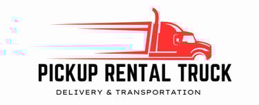 pickup rental truck logo