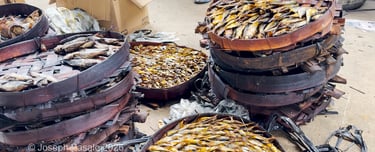 Dried Fish inside caramoan public market