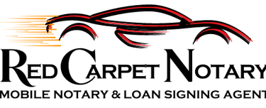 Red Carpet Notary Logo