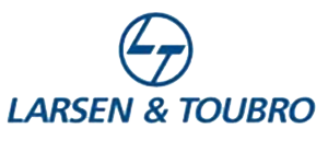 Larsen & Toubro Logo – Trusted Client Served by ClinchX for Engineering and Manufacturing Solutions