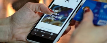 Visiting e-cart page in mobile