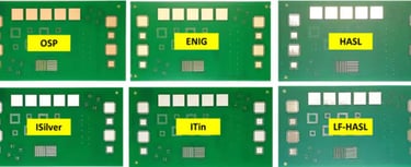 A Beginner's Guide to PCB Surface Finish Types & Comparison|Omini
