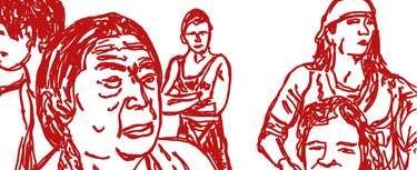 Rom Fotogramma del corto di animazione 25 aprile di Carlo Gori