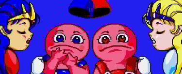 Snow Bros. Mega Drive Princesses and Blushes