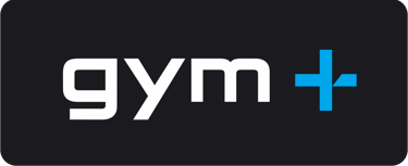 A logo for a company called Gym+