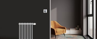 a chair and a chair in a room