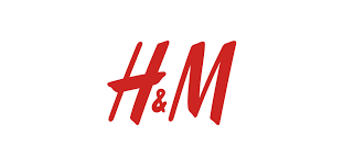 Official red H&M logo isolated on a white background for the global fashion retailer.
