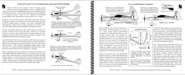 RC airplane and radio transmitter setup