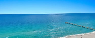 Aerial view of Miami Beach