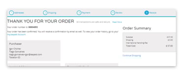 old receipt step