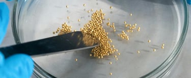 Measuring out granules