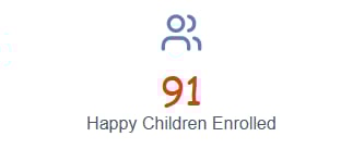 image of how many kids are enrolled
