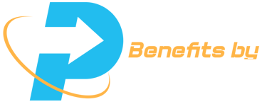 Benefits by Price logo alternative with white lettering.