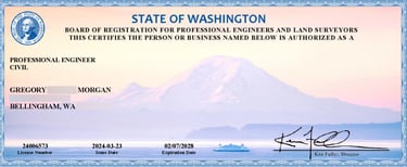 GDM Engineers Engineering License