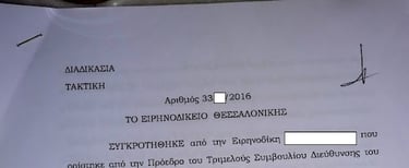 ΔΙΚΑΣΤΙΚΗ ΑΠΟΦΑΣΗ ΣΕ ΒΑΡΟΣ ΤΟΥ ΣΙΑΜΑΚΗ