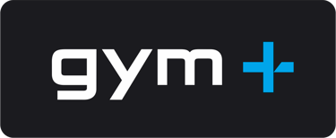 A logo for a company called Gym+