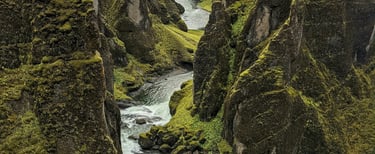 Canyon in Iceland