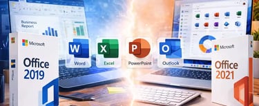 Microsoft Office 2019 vs Office 2021