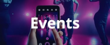 an ambient image to introduce the events FAQ section
