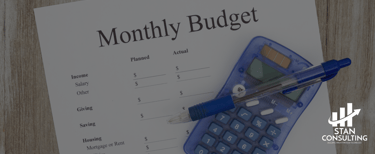 monthly marketing budget