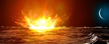 Asteroide 'Assassino de Cidades' tem risco aumentado de colisão com a Lua em 2032