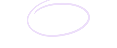 Lavender circle to emphasize copy text word "charge"