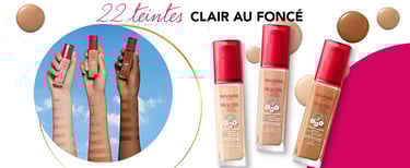 22 teintes