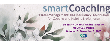 smart coaching - stress management and resiliency techniques for coaches banner